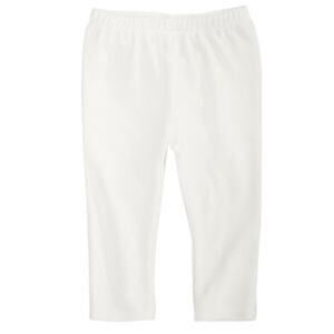 First Impressions Baby Girls white Velour Legging